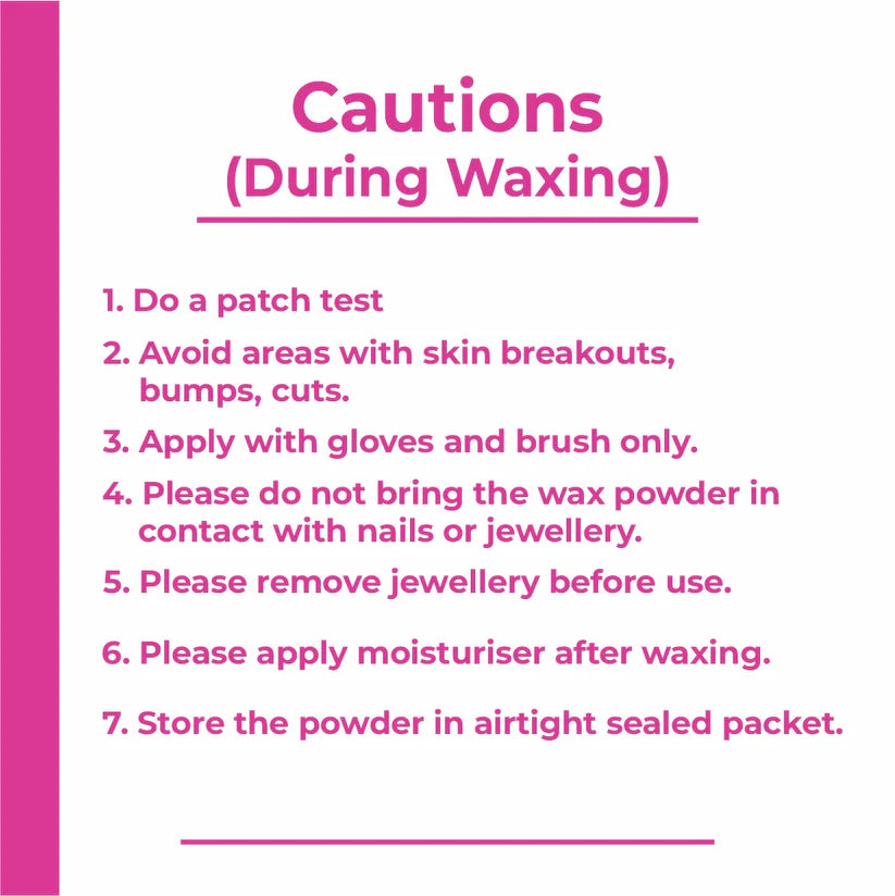 4-in-1 Chocolate Bikini Hair Removal Wax Powder Mask