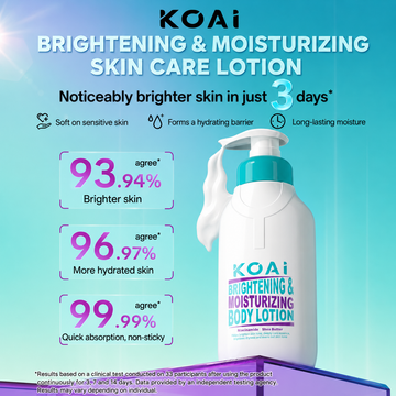 KOAi Brightening & Moisturizing Body Lotion 200g | Skin Brightening, Deep Hydration & Silky Smooth Care with Premium Camellia Flower Fragrance