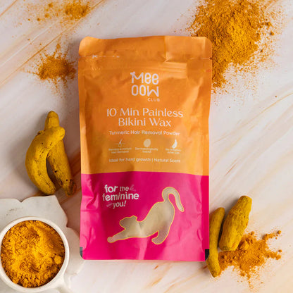 4-in-1 Chocolate Bikini Hair Removal Wax Powder Mask